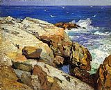 Edward Henry Potthast Famous Paintings - The Maine Coast
